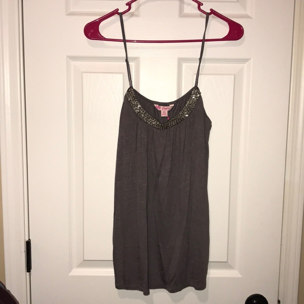 NWT gray tank top